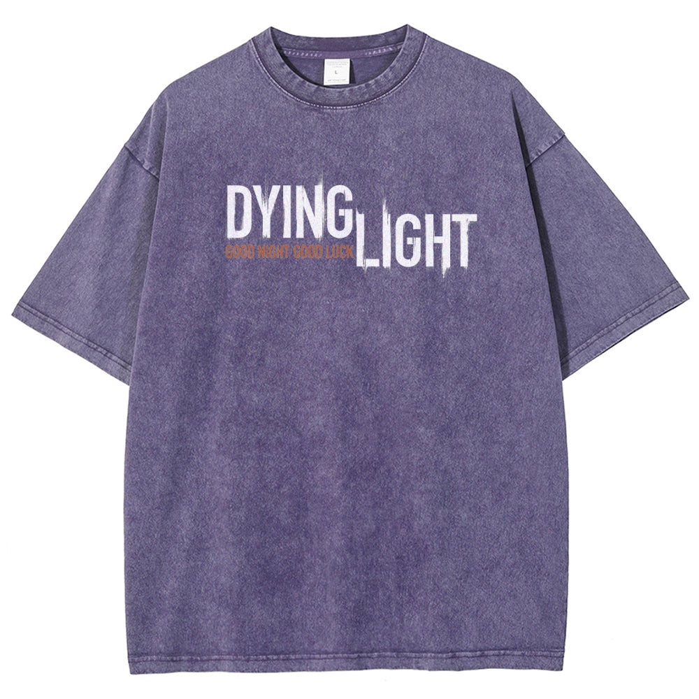 Dying Light Unisex Fit Washed T-Shirt 2605000923