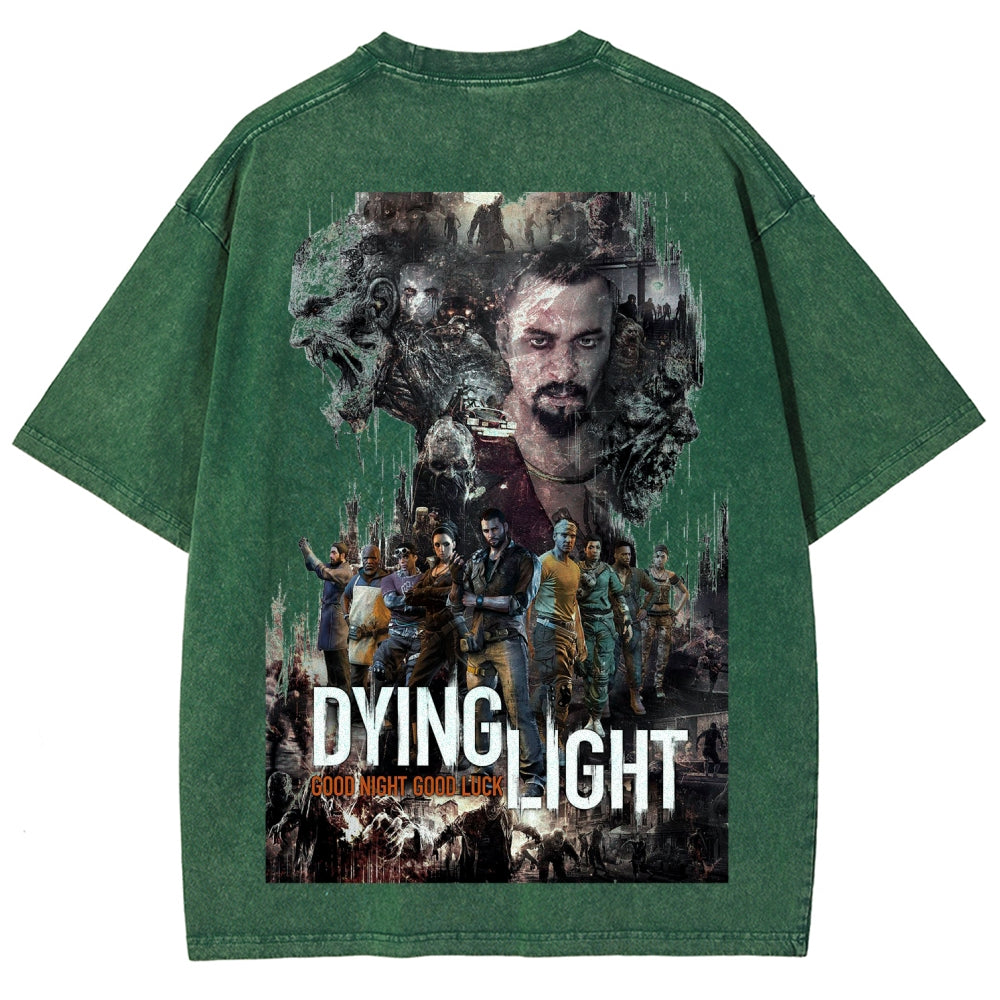 Dying Light Unisex Fit Washed T-Shirt 2605000923