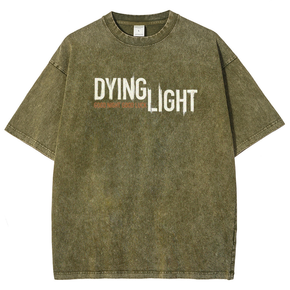 Dying Light Unisex Fit Washed T-Shirt 2605000923