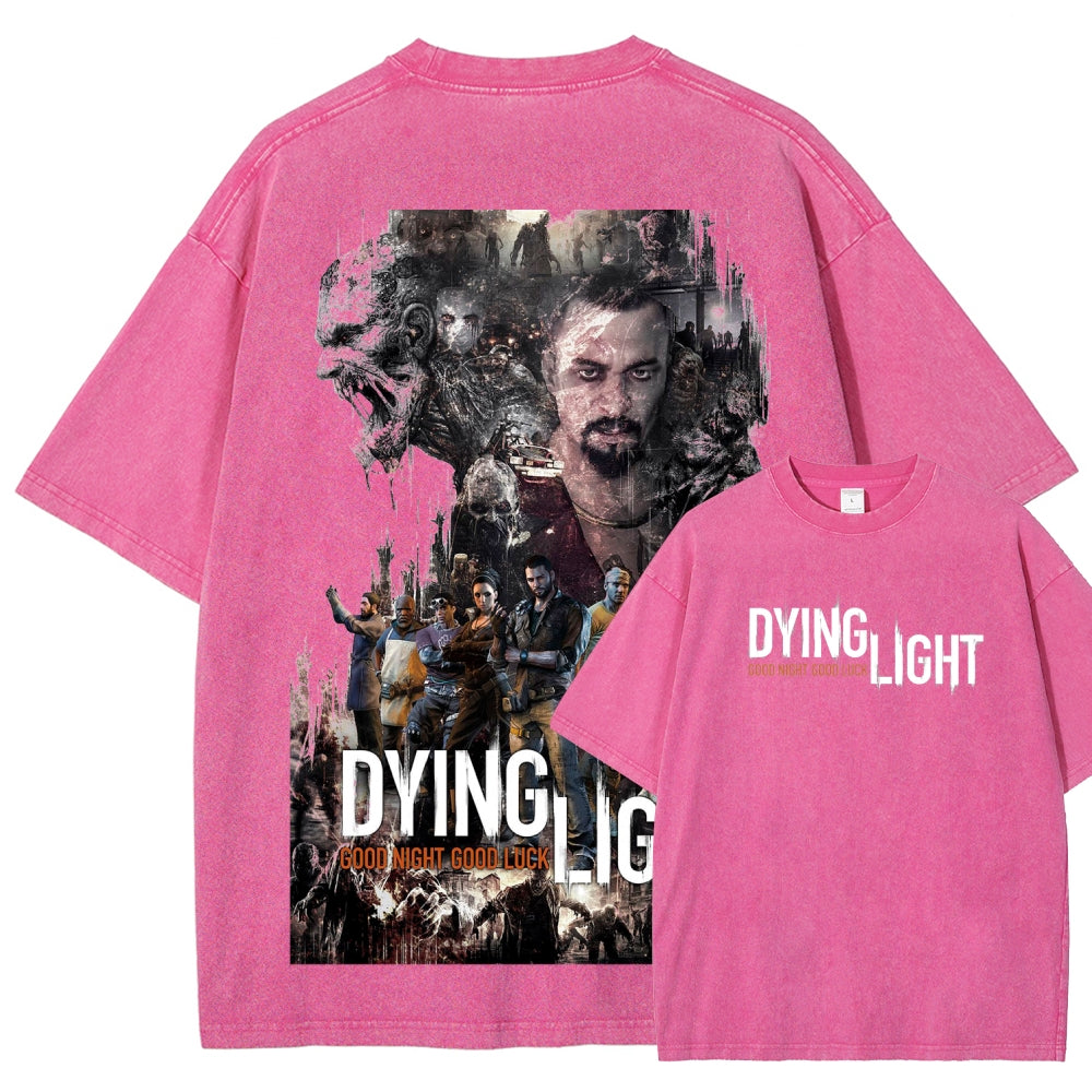 Dying Light Unisex Fit Washed T-Shirt 2605000923