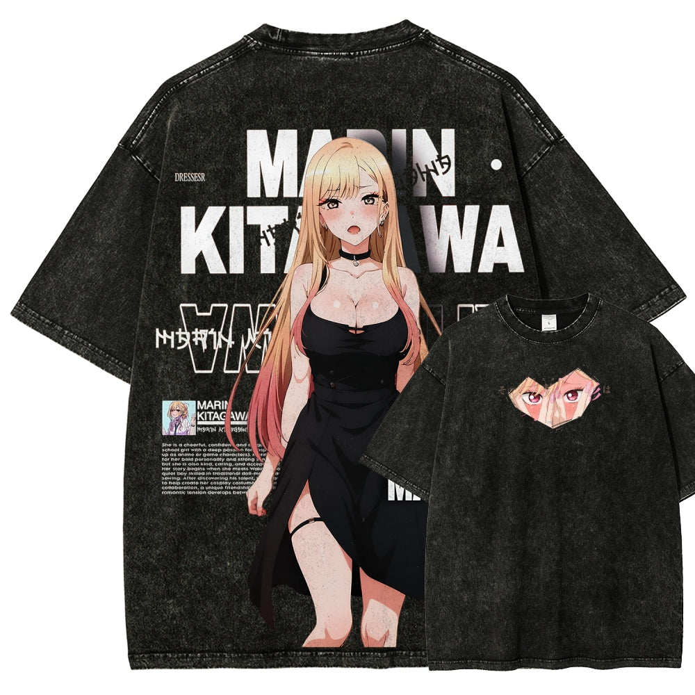 My Dress-Up Darling Unisex Fit Washed T-Shirt 2605002878