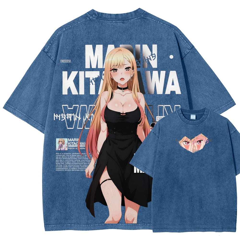 My Dress-Up Darling Unisex Fit Washed T-Shirt 2605002878
