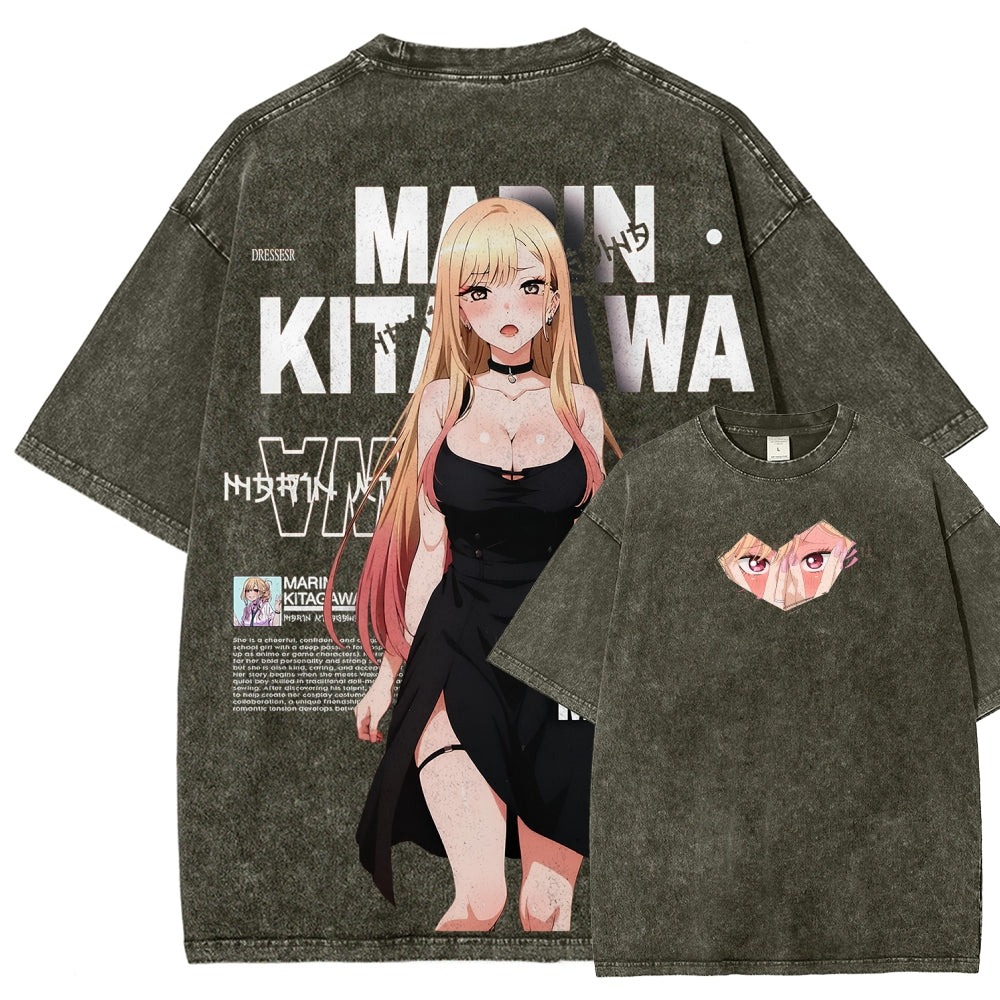 My Dress-Up Darling Unisex Fit Washed T-Shirt 2605002878