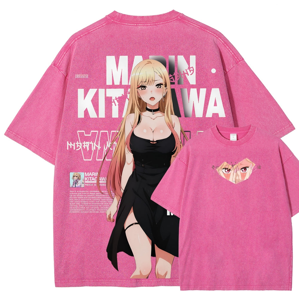 My Dress-Up Darling Unisex Fit Washed T-Shirt 2605002878