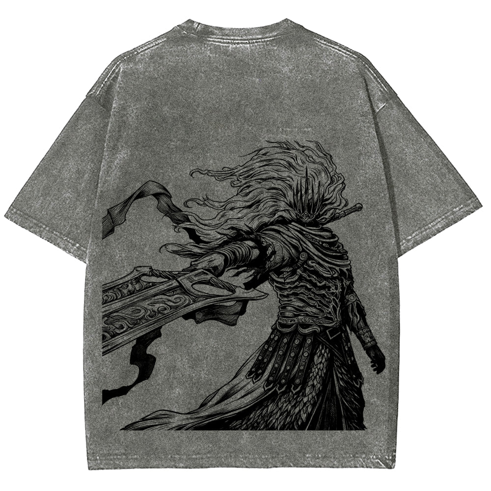 DARK SOULS Unisex Fit Washed T-Shirt 2605002952