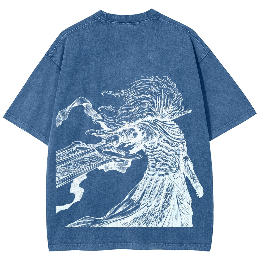 DARK SOULS Unisex Fit Washed T-Shirt 2605002952