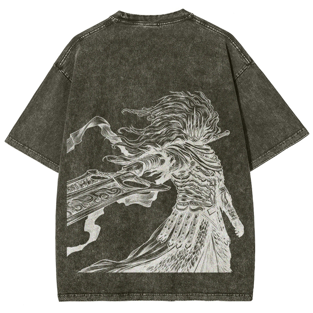 DARK SOULS Unisex Fit Washed T-Shirt 2605002952