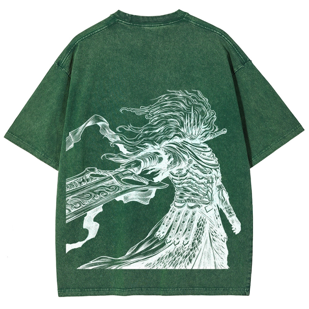 DARK SOULS Unisex Fit Washed T-Shirt 2605002952