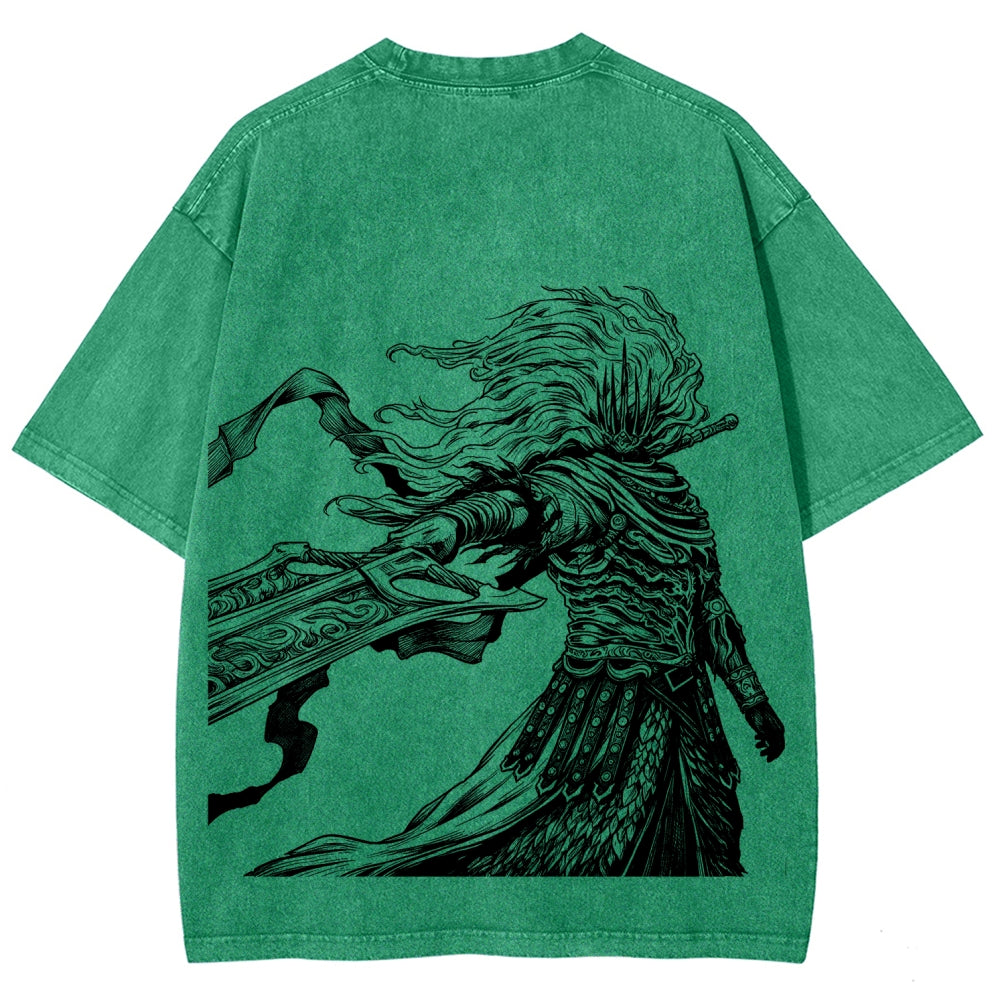 DARK SOULS Unisex Fit Washed T-Shirt 2605002952