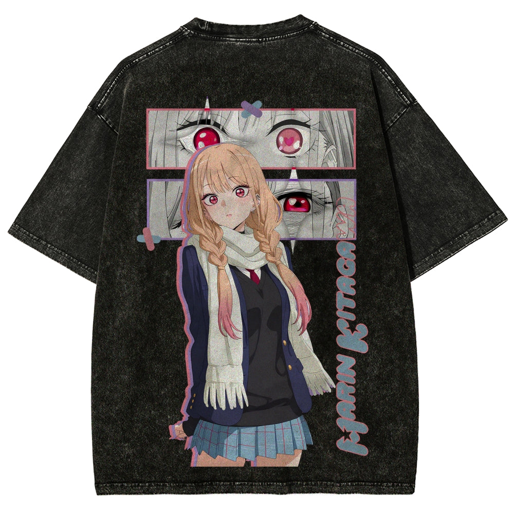 My Dress-Up Darling Marin Kitagawa Unisex Fit Washed T-Shirt 2605005216
