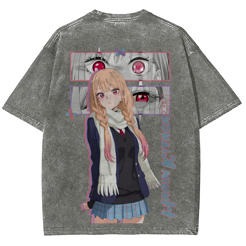 My Dress-Up Darling Marin Kitagawa Unisex Fit Washed T-Shirt 2605005216
