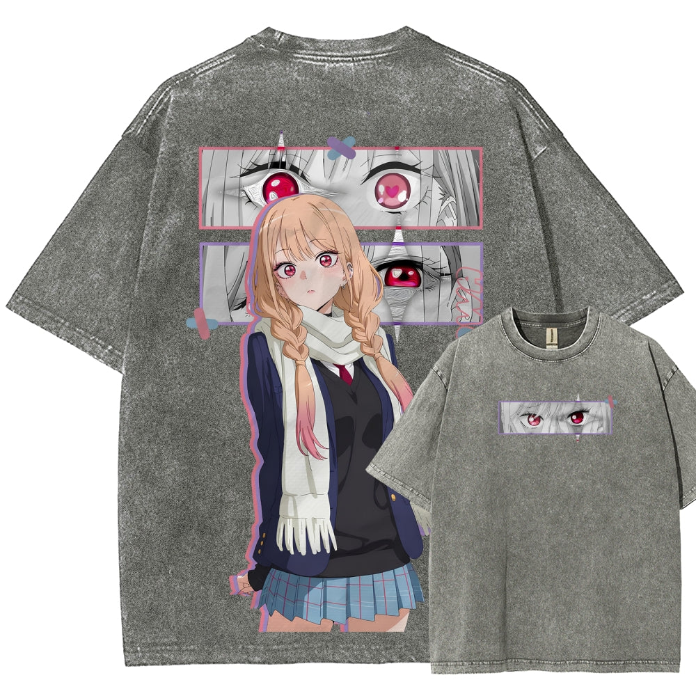 My Dress-Up Darling Marin Kitagawa Unisex Fit Washed T-Shirt 2605005216