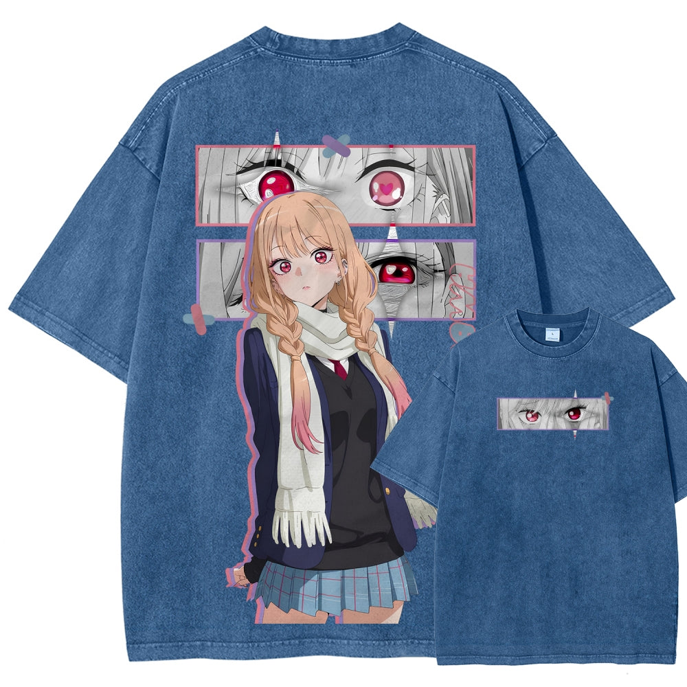 My Dress-Up Darling Marin Kitagawa Unisex Fit Washed T-Shirt 2605005216