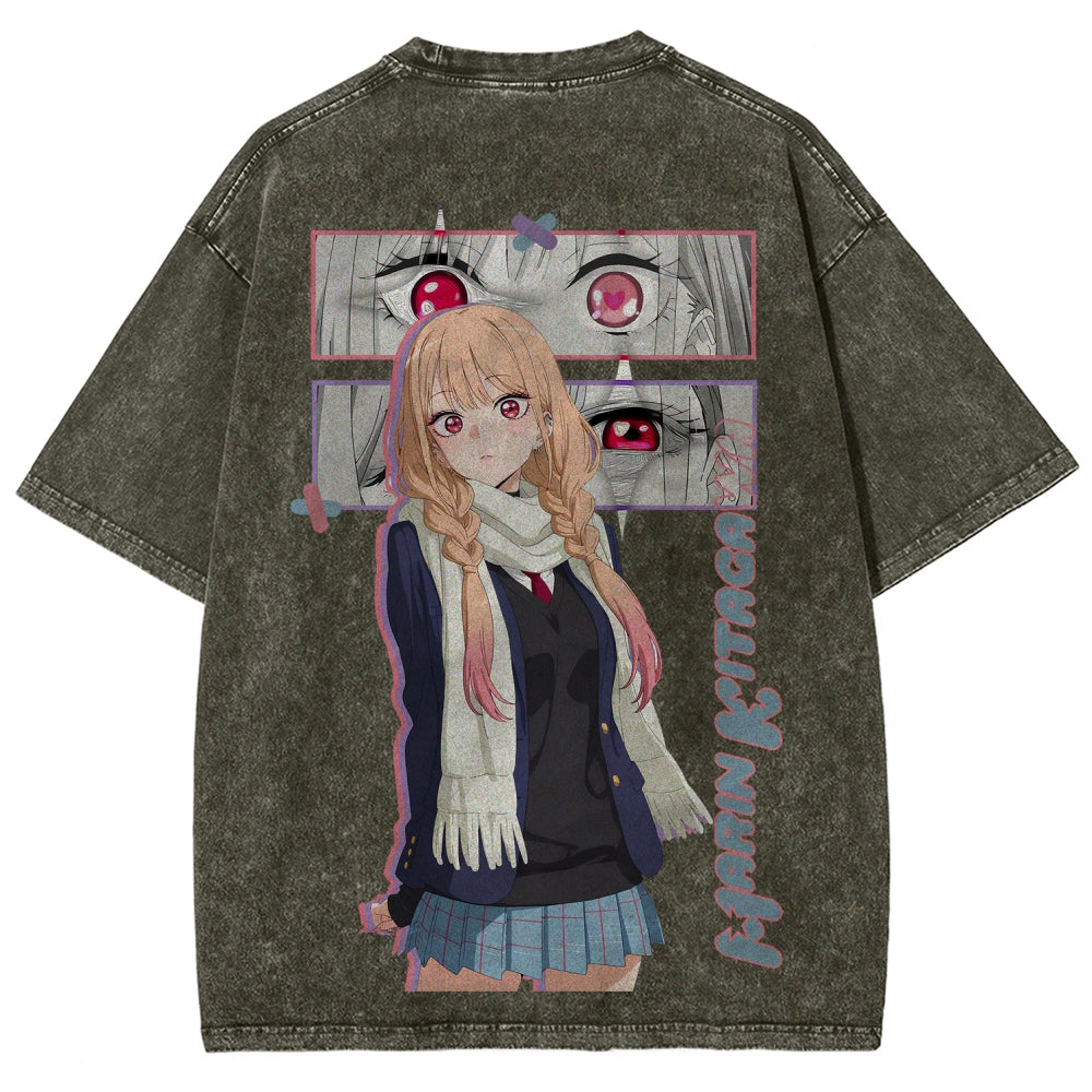 My Dress-Up Darling Marin Kitagawa Unisex Fit Washed T-Shirt 2605005216