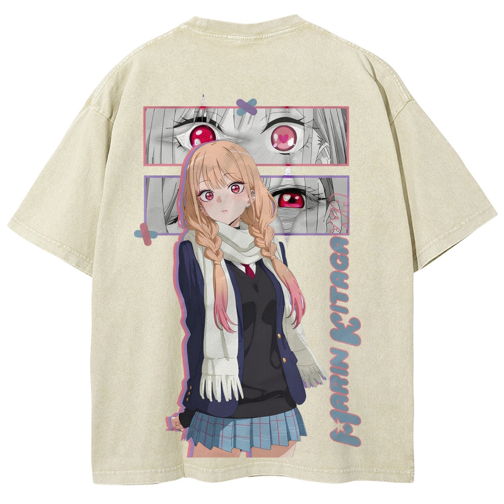 My Dress-Up Darling Marin Kitagawa Unisex Fit Washed T-Shirt 2605005216