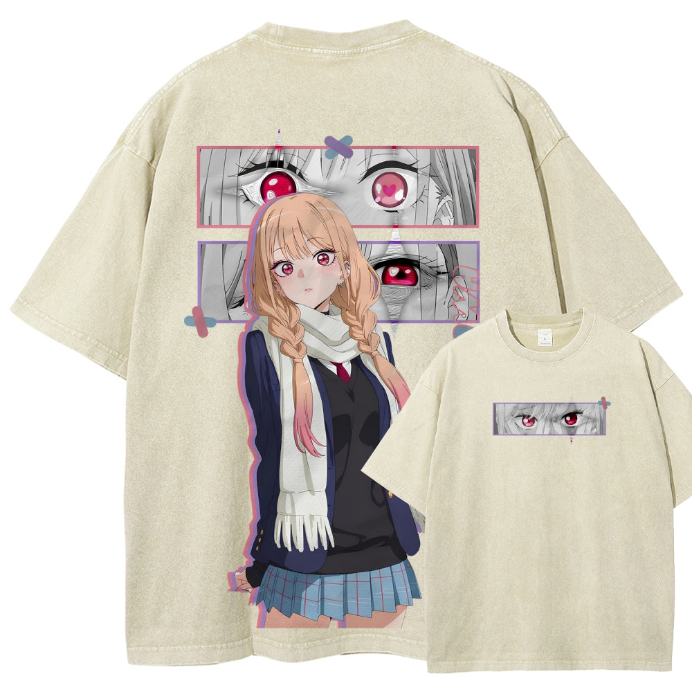 My Dress-Up Darling Marin Kitagawa Unisex Fit Washed T-Shirt 2605005216