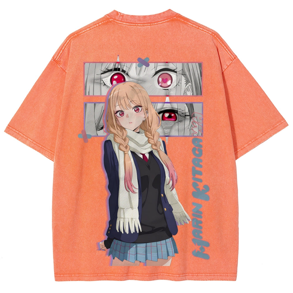 My Dress-Up Darling Marin Kitagawa Unisex Fit Washed T-Shirt 2605005216