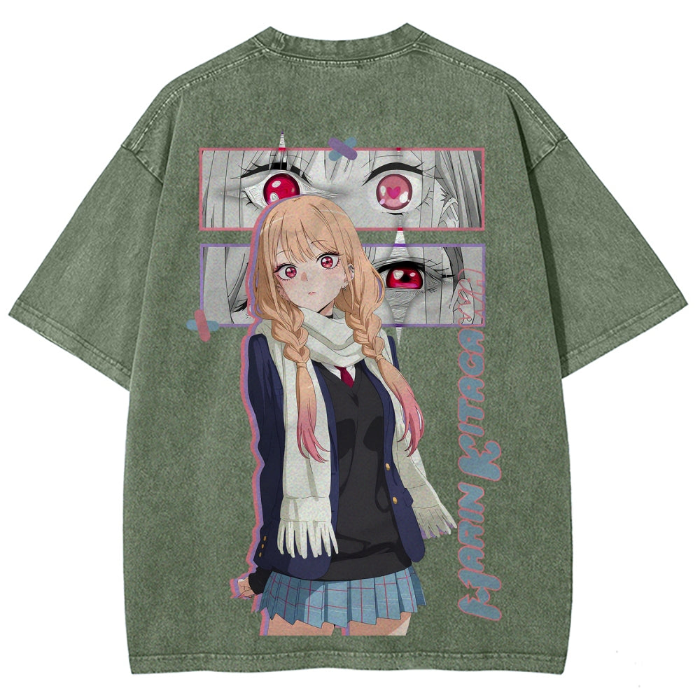 My Dress-Up Darling Marin Kitagawa Unisex Fit Washed T-Shirt 2605005216