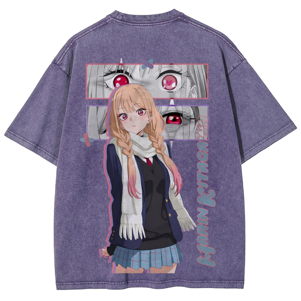 My Dress-Up Darling Marin Kitagawa Unisex Fit Washed T-Shirt 2605005216
