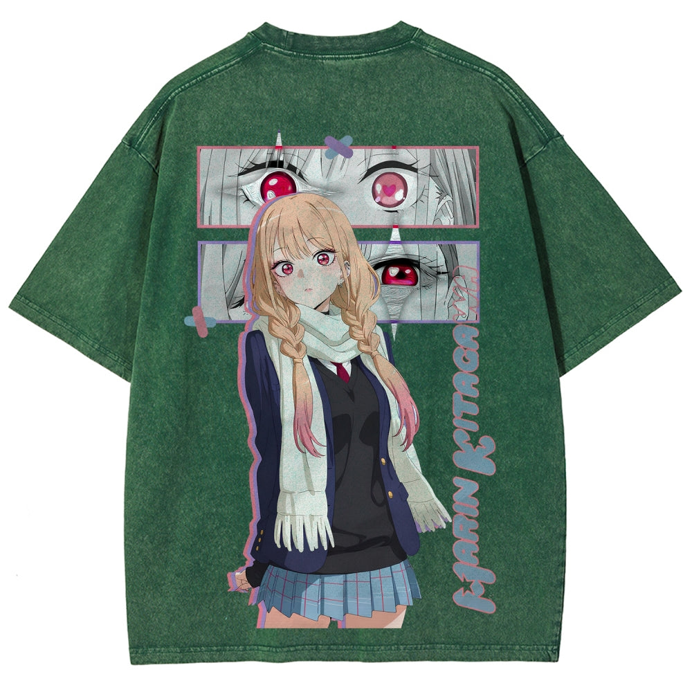 My Dress-Up Darling Marin Kitagawa Unisex Fit Washed T-Shirt 2605005216