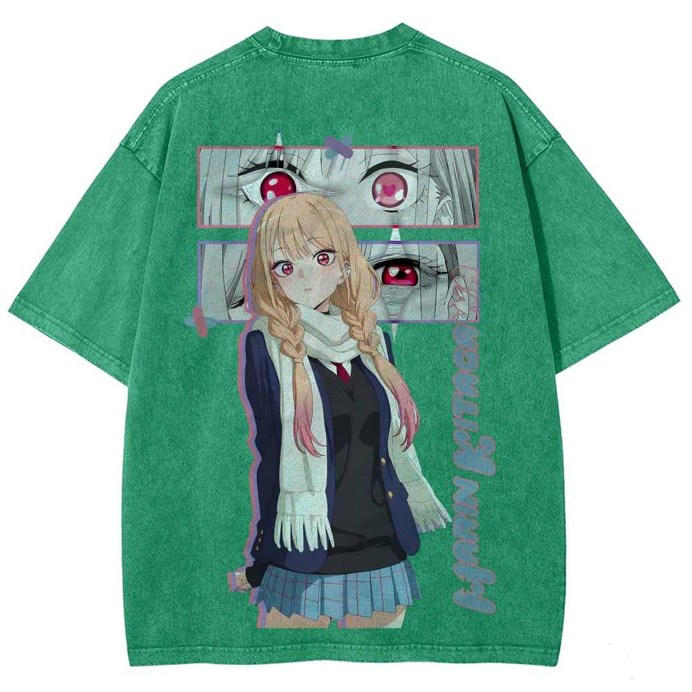 My Dress-Up Darling Marin Kitagawa Unisex Fit Washed T-Shirt 2605005216