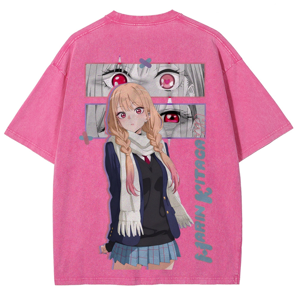 My Dress-Up Darling Marin Kitagawa Unisex Fit Washed T-Shirt 2605005216