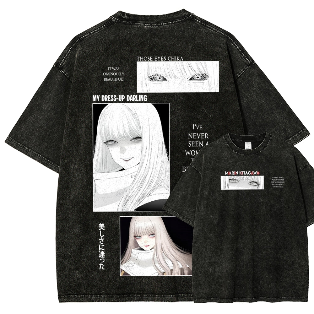 My Dress-Up Darling Marin Kitagawa Unisex Fit Washed T-Shirt 2605006115