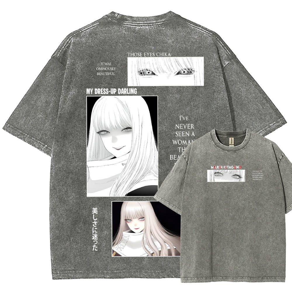 My Dress-Up Darling Marin Kitagawa Unisex Fit Washed T-Shirt 2605006115