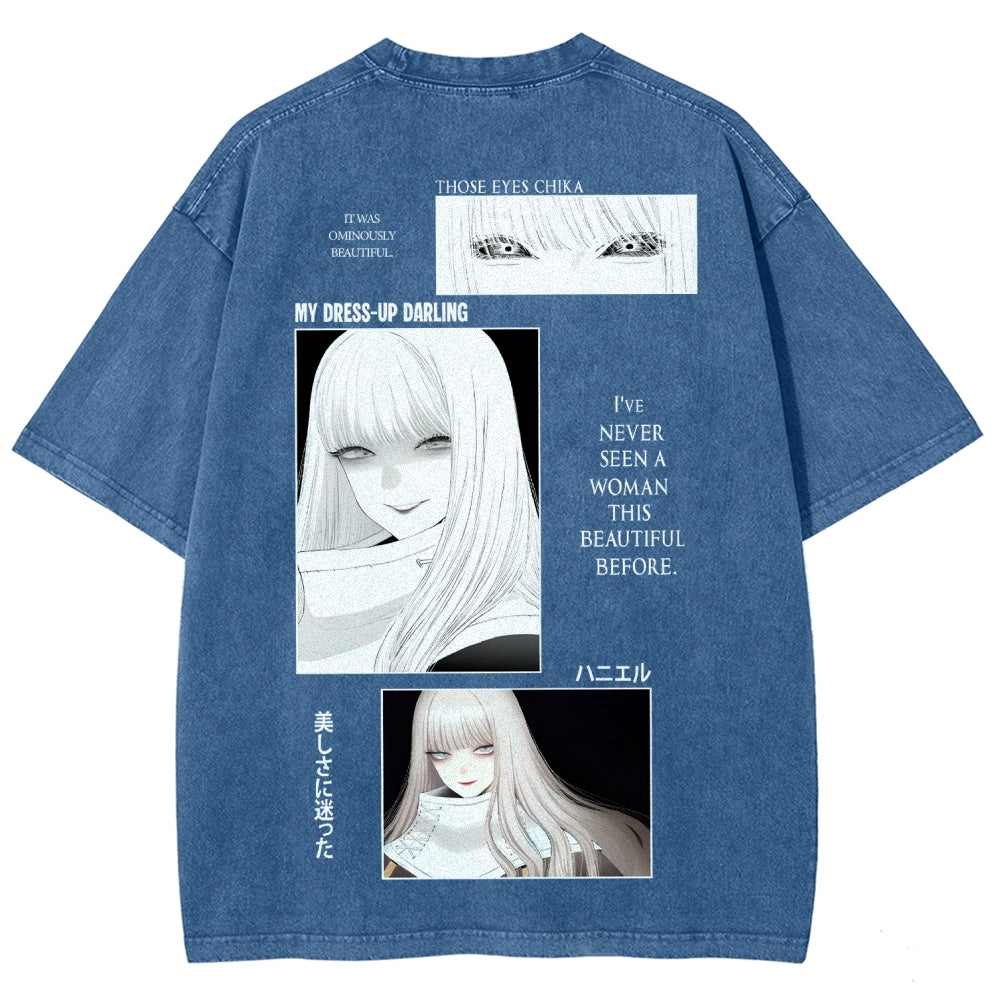 My Dress-Up Darling Marin Kitagawa Unisex Fit Washed T-Shirt 2605006115