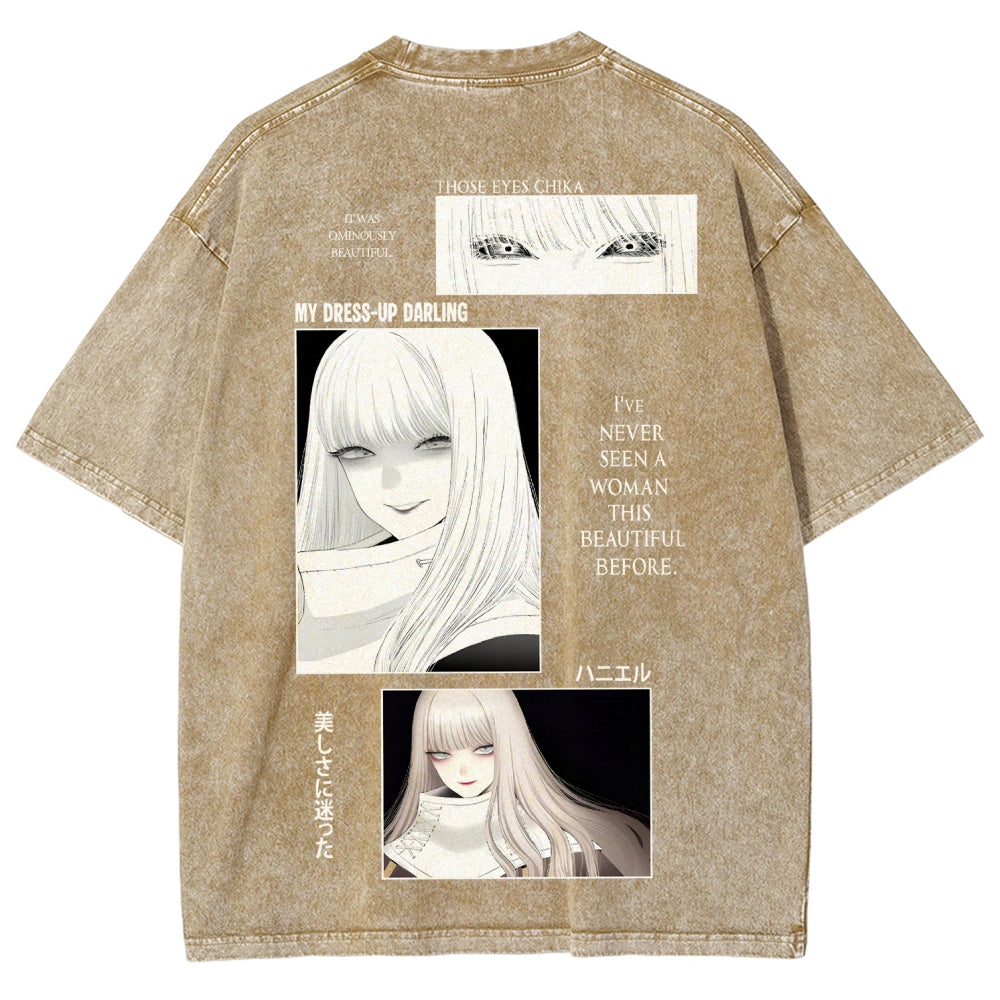 My Dress-Up Darling Marin Kitagawa Unisex Fit Washed T-Shirt 2605006115