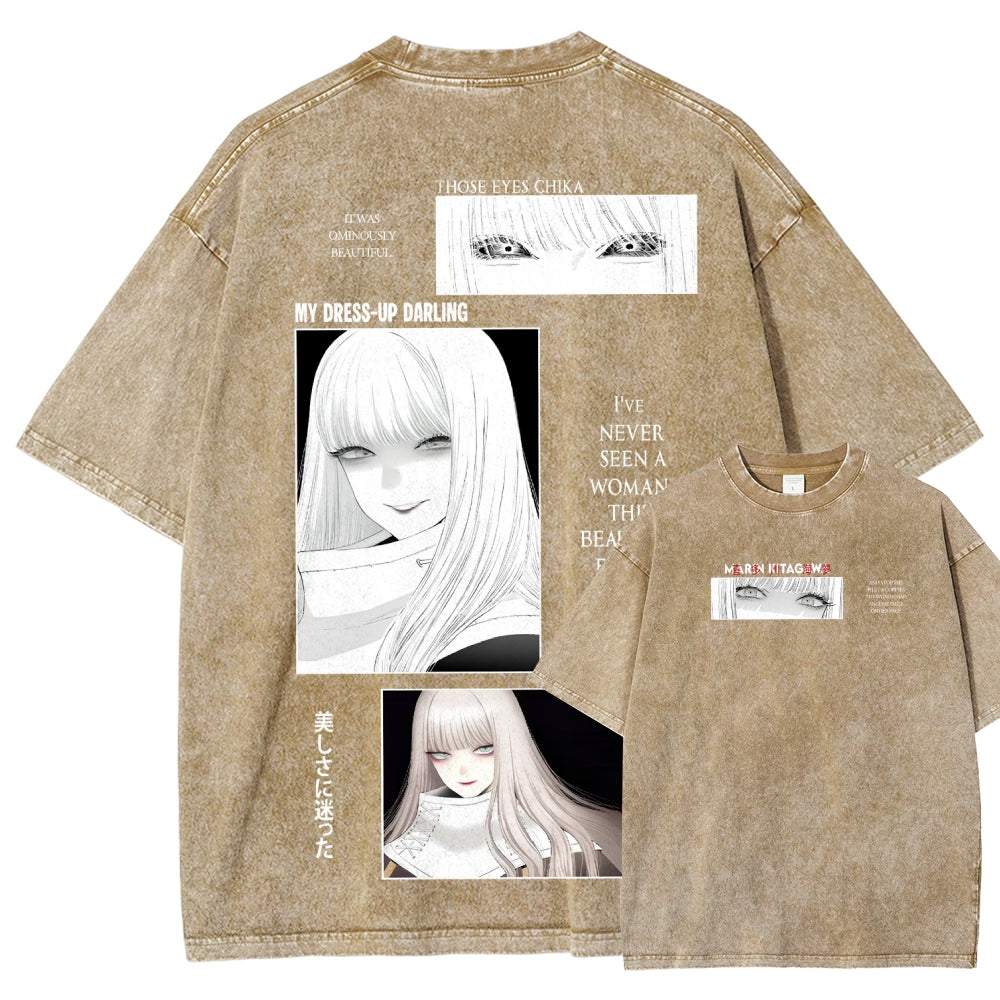 My Dress-Up Darling Marin Kitagawa Unisex Fit Washed T-Shirt 2605006115