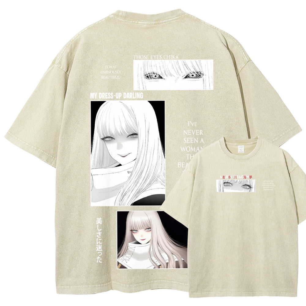 My Dress-Up Darling Marin Kitagawa Unisex Fit Washed T-Shirt 2605006115