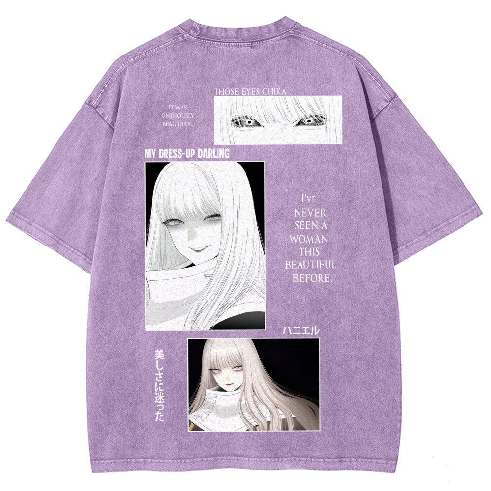 My Dress-Up Darling Marin Kitagawa Unisex Fit Washed T-Shirt 2605006115