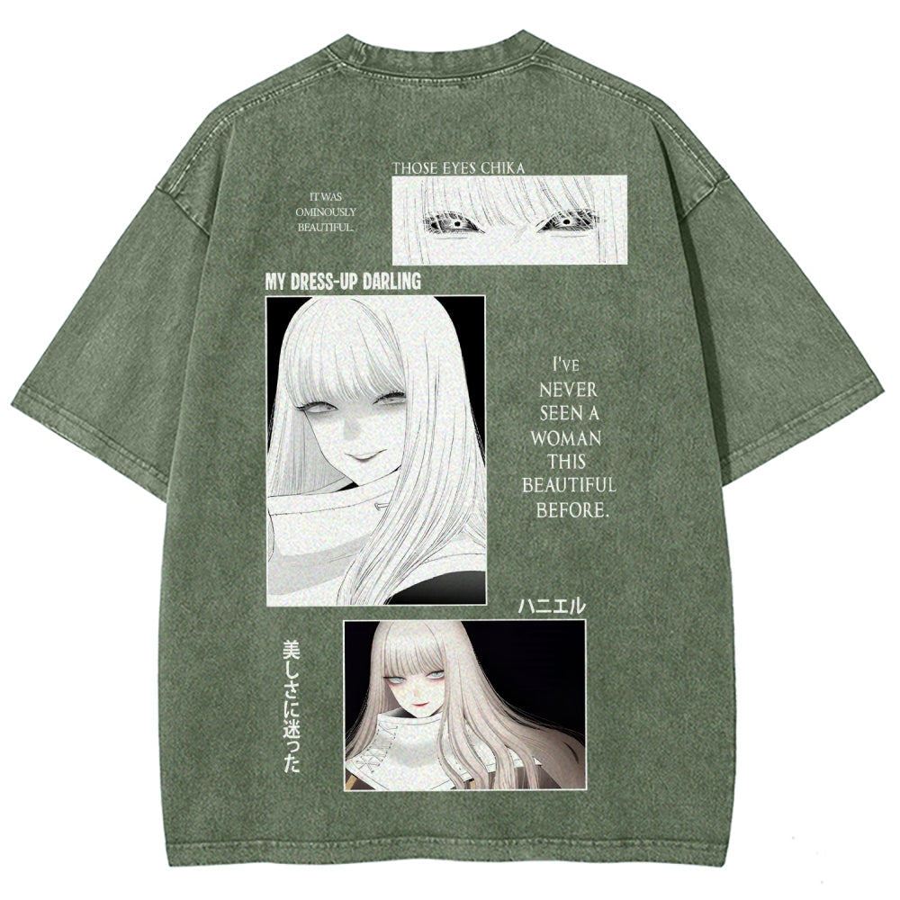 My Dress-Up Darling Marin Kitagawa Unisex Fit Washed T-Shirt 2605006115