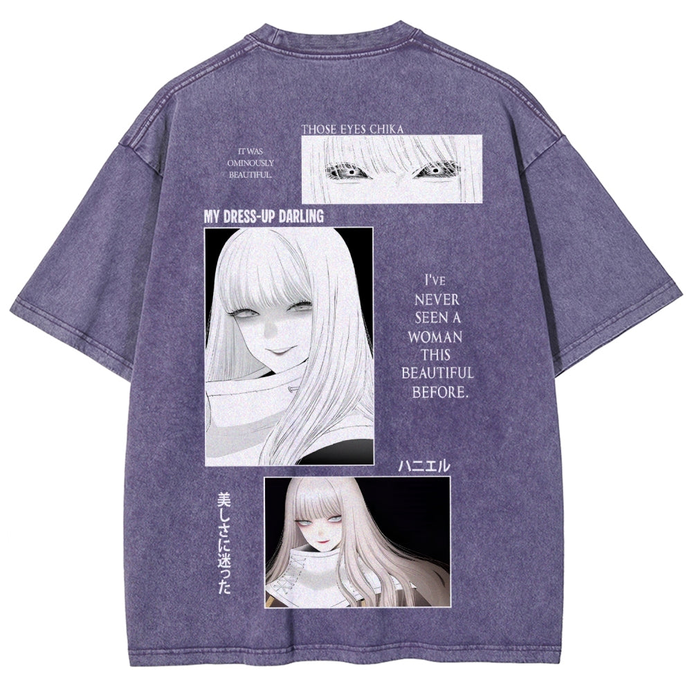 My Dress-Up Darling Marin Kitagawa Unisex Fit Washed T-Shirt 2605006115
