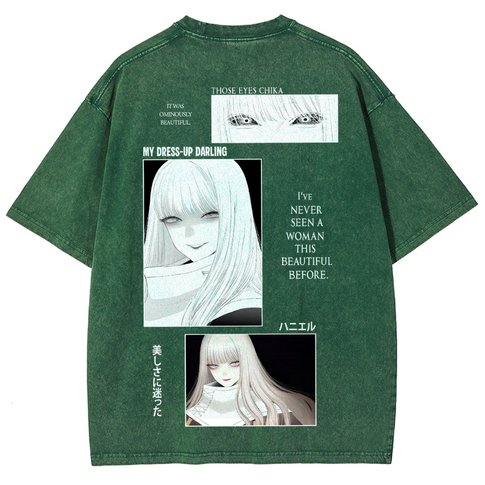 My Dress-Up Darling Marin Kitagawa Unisex Fit Washed T-Shirt 2605006115