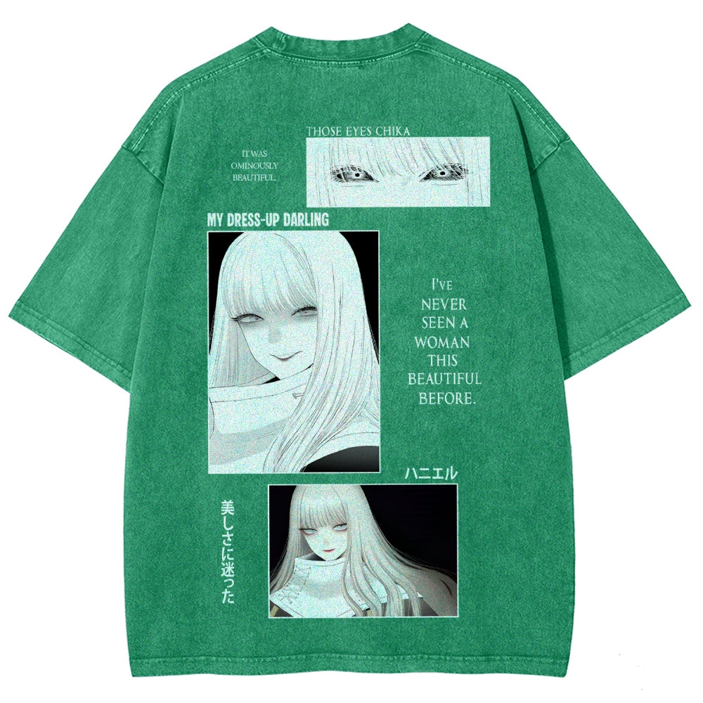 My Dress-Up Darling Marin Kitagawa Unisex Fit Washed T-Shirt 2605006115