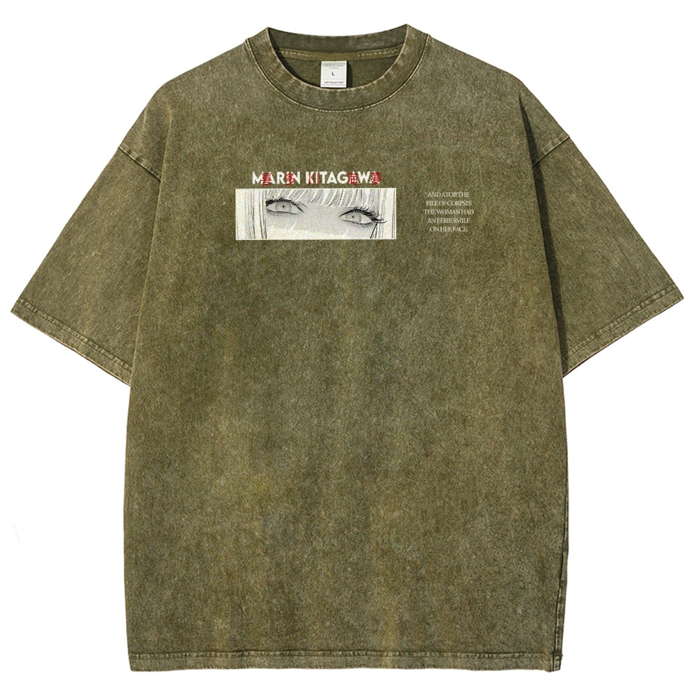 My Dress-Up Darling Marin Kitagawa Unisex Fit Washed T-Shirt 2605006115