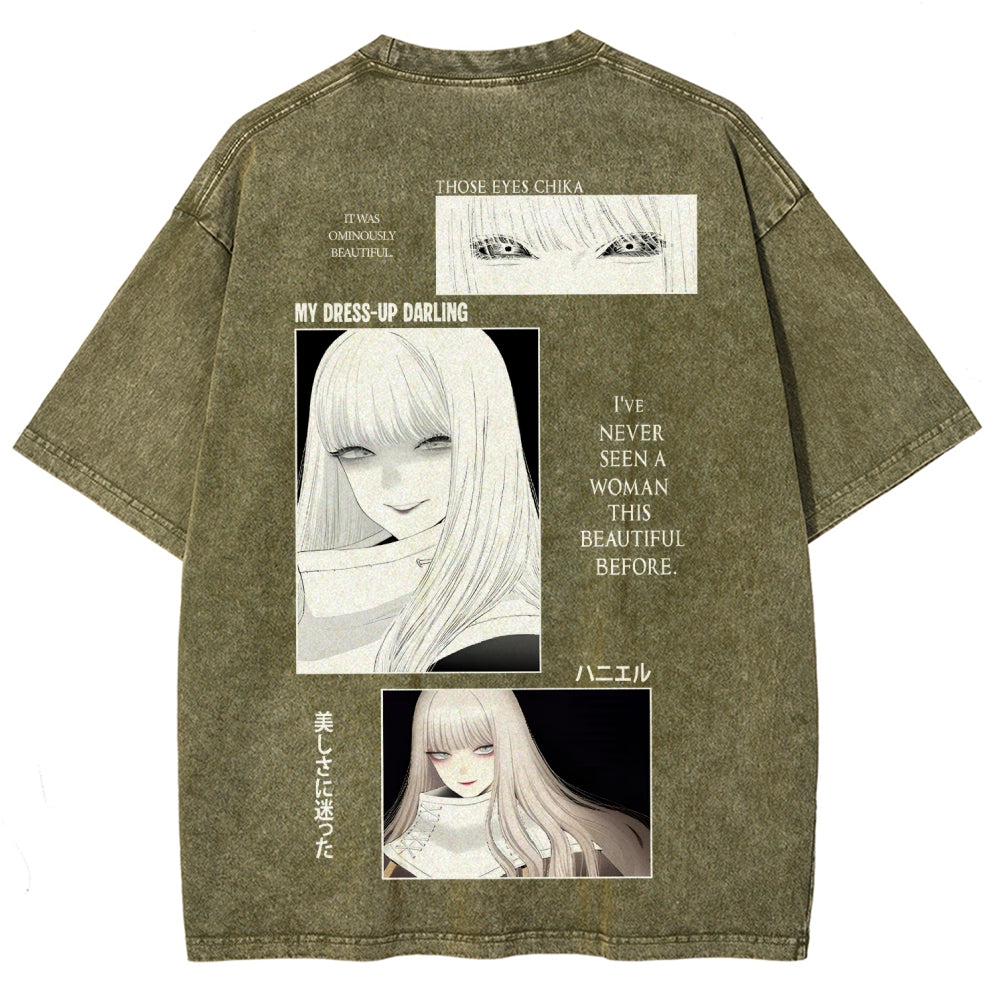 My Dress-Up Darling Marin Kitagawa Unisex Fit Washed T-Shirt 2605006115