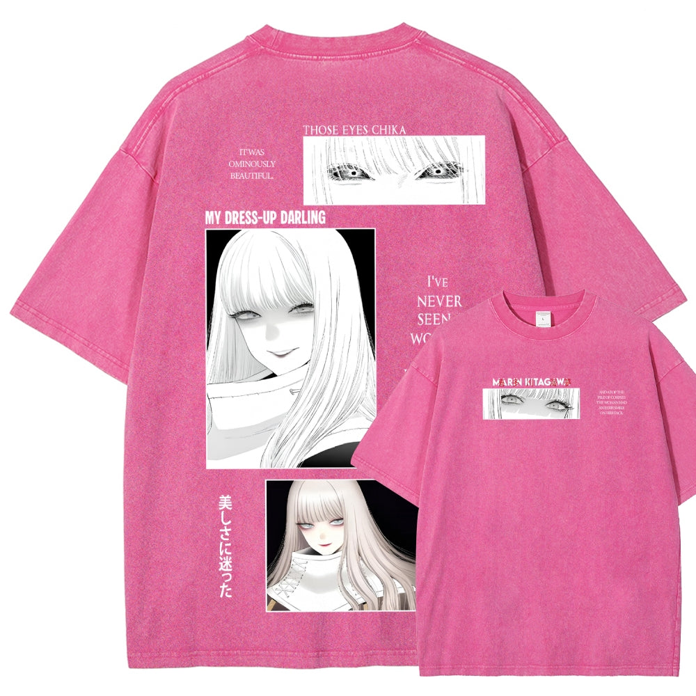 My Dress-Up Darling Marin Kitagawa Unisex Fit Washed T-Shirt 2605006115
