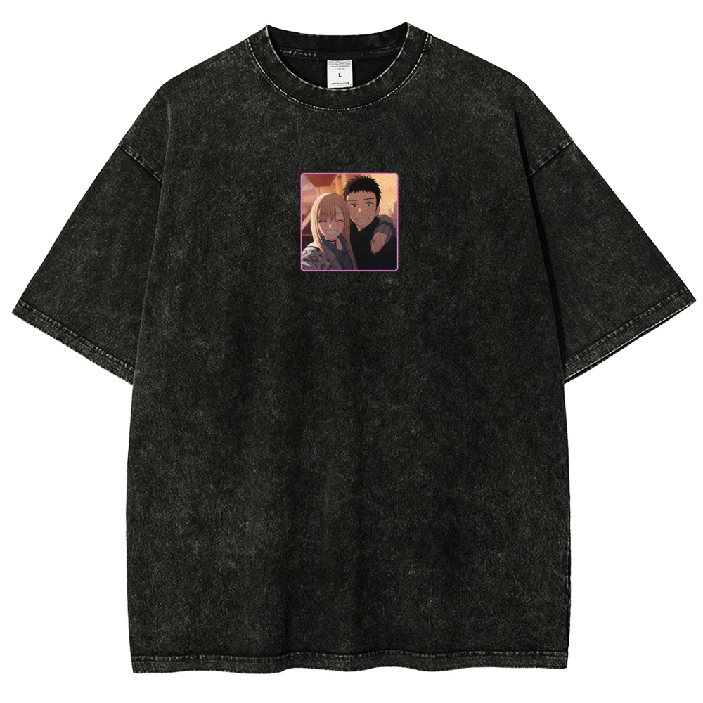 My Dress-Up Darling Marin Kitagawa Unisex Fit Washed T-Shirt 2605006355