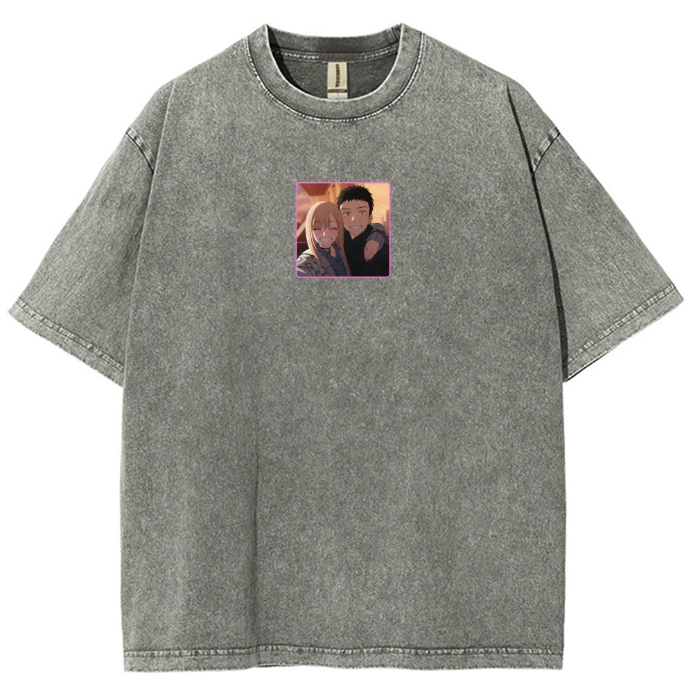 My Dress-Up Darling Marin Kitagawa Unisex Fit Washed T-Shirt 2605006355