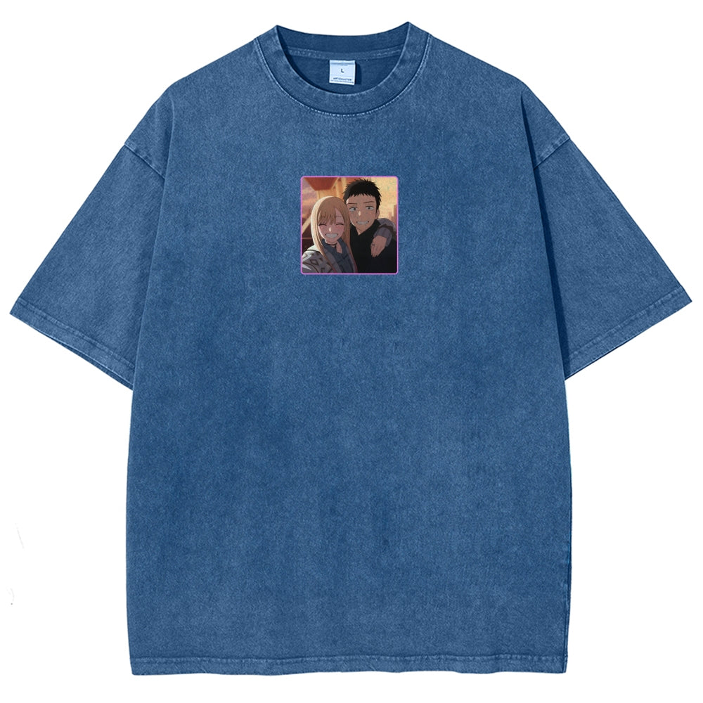 My Dress-Up Darling Marin Kitagawa Unisex Fit Washed T-Shirt 2605006355