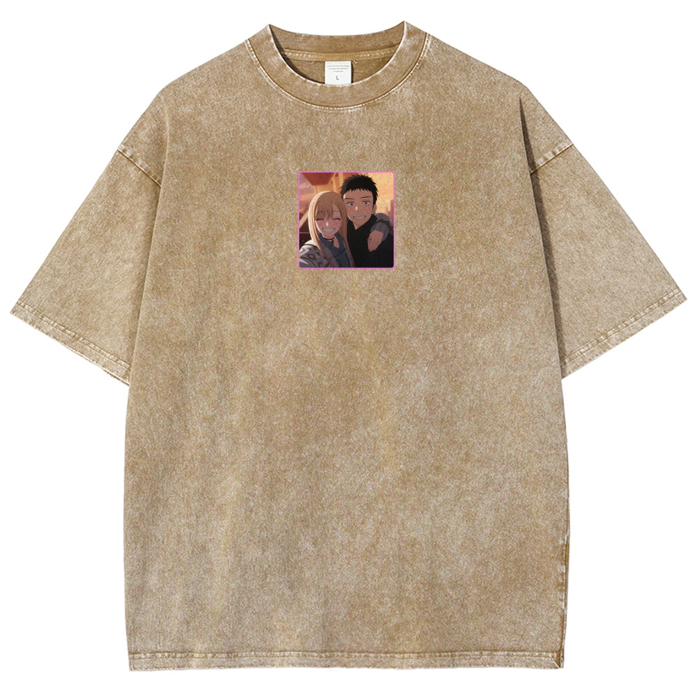 My Dress-Up Darling Marin Kitagawa Unisex Fit Washed T-Shirt 2605006355