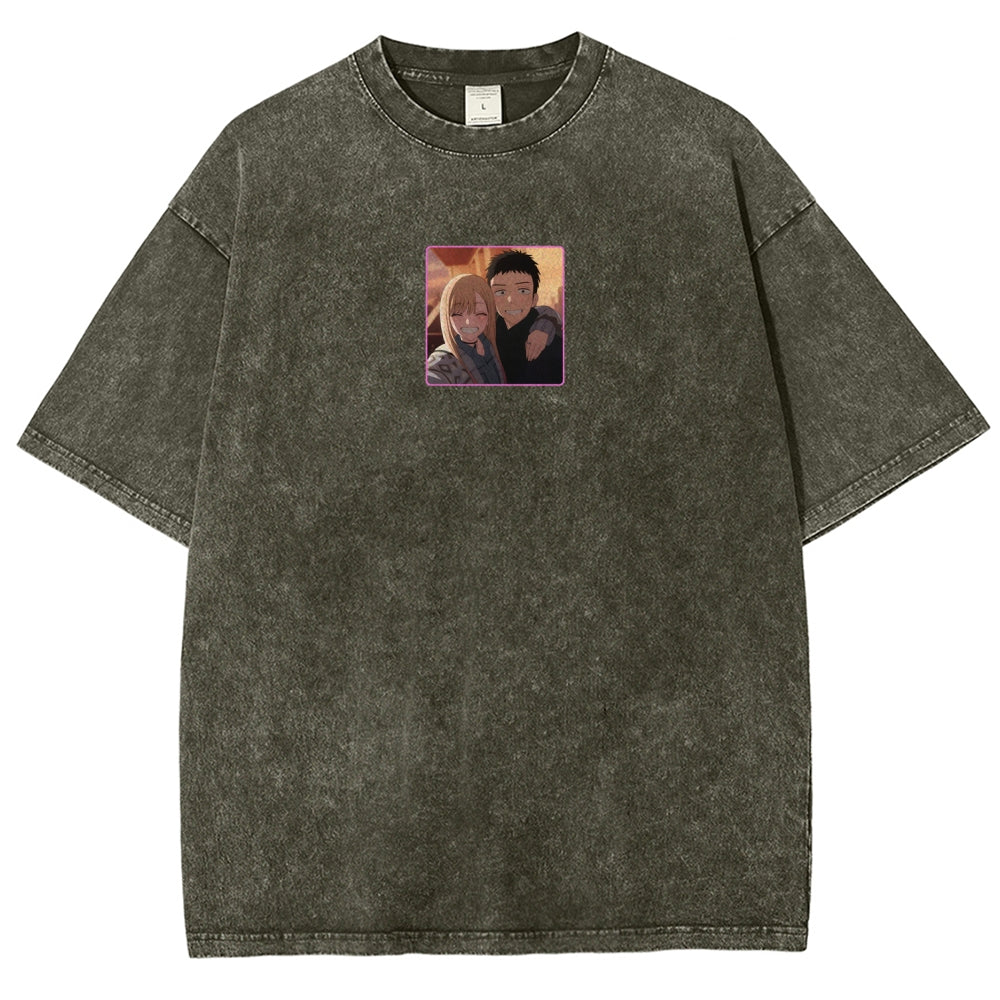 My Dress-Up Darling Marin Kitagawa Unisex Fit Washed T-Shirt 2605006355