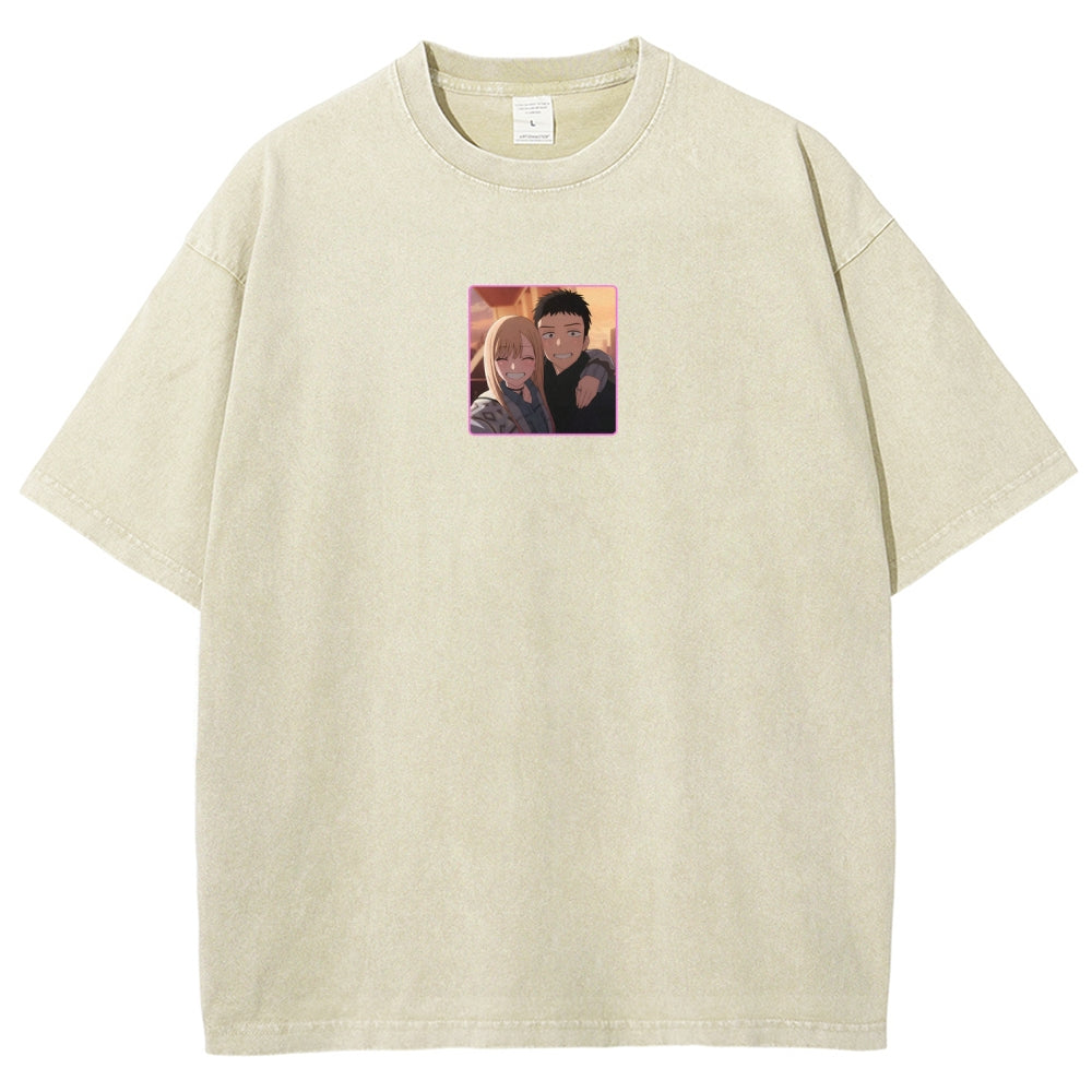 My Dress-Up Darling Marin Kitagawa Unisex Fit Washed T-Shirt 2605006355