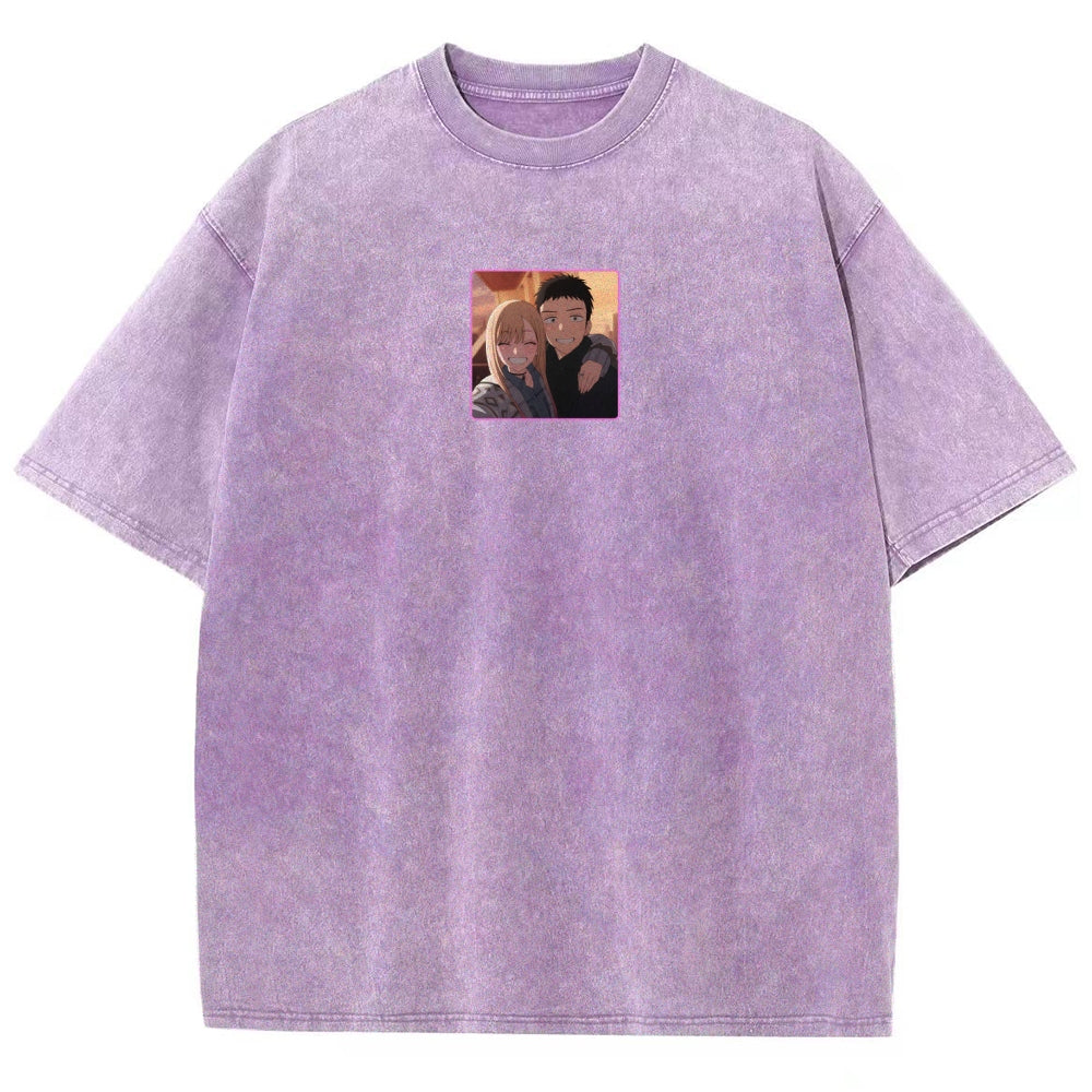 My Dress-Up Darling Marin Kitagawa Unisex Fit Washed T-Shirt 2605006355