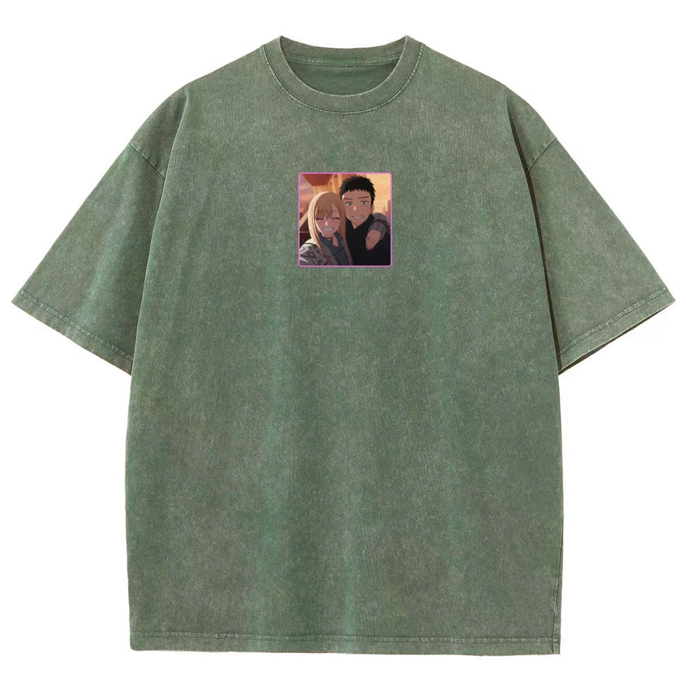 My Dress-Up Darling Marin Kitagawa Unisex Fit Washed T-Shirt 2605006355