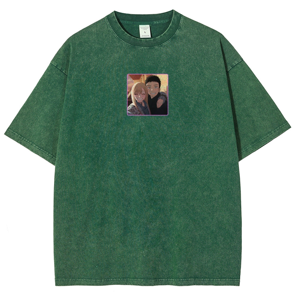 My Dress-Up Darling Marin Kitagawa Unisex Fit Washed T-Shirt 2605006355