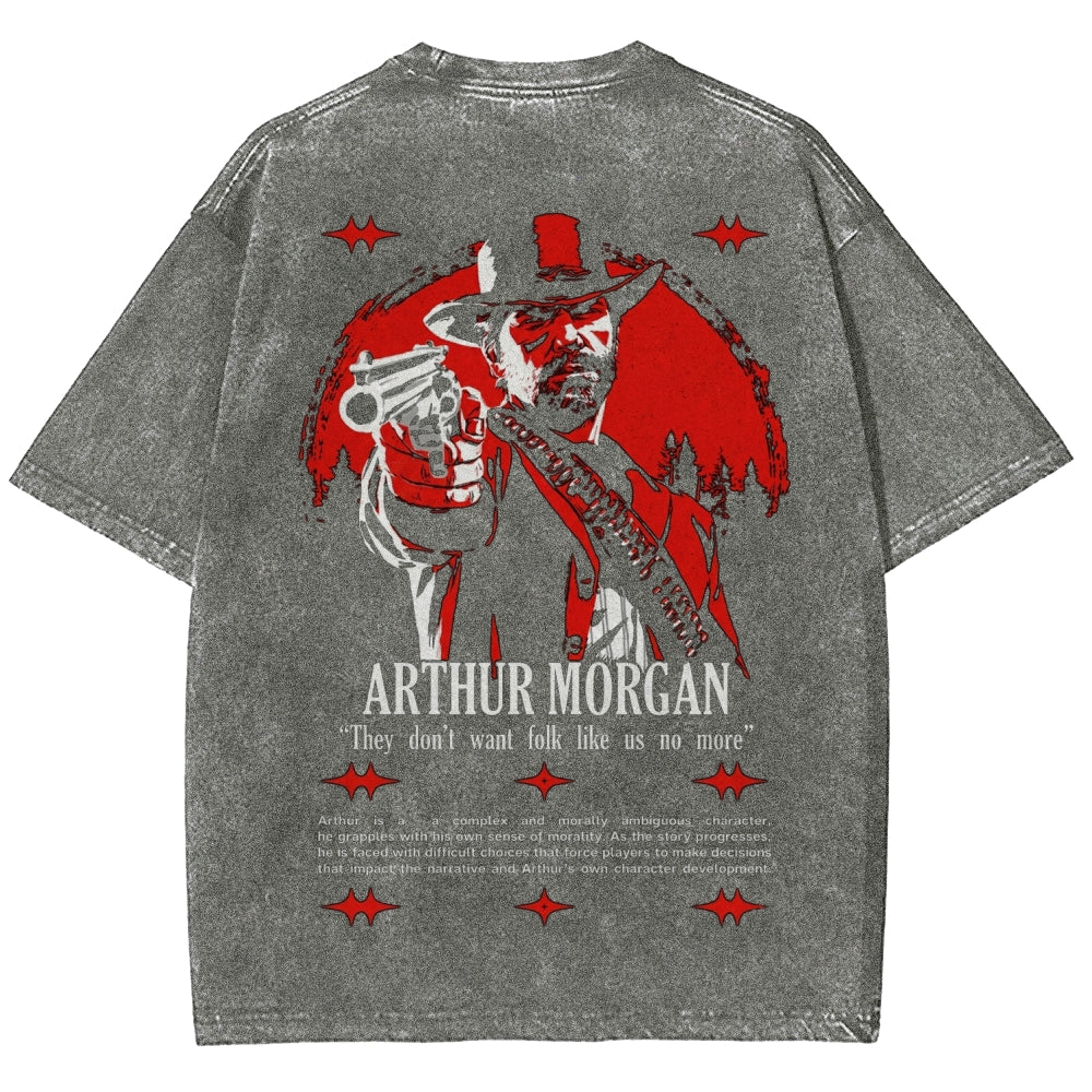 Red Dead Redemption Unisex Fit Washed T-Shirt 2605006934